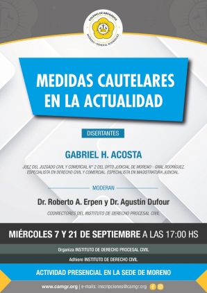 MEDIDAS CAUTELARES